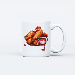 Food Theme Ceramic Mug - Fried Chicken