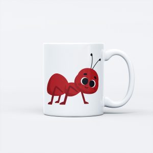 Insect Theme Ceramic Mug - Ant